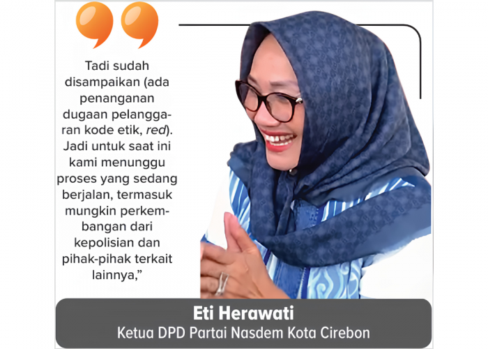 Bicara Soal HSG, Eti Herawati: Partai Menunggu Proses yang Sedang Berjalan