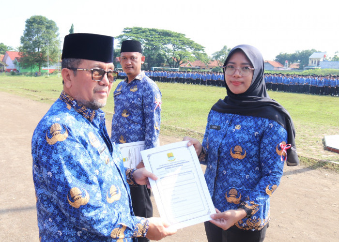 Ribuan Honorer Bernapas Lega, PPPK Paruh Waktu di Kabupaten Cirebon Resmi Dilantik 