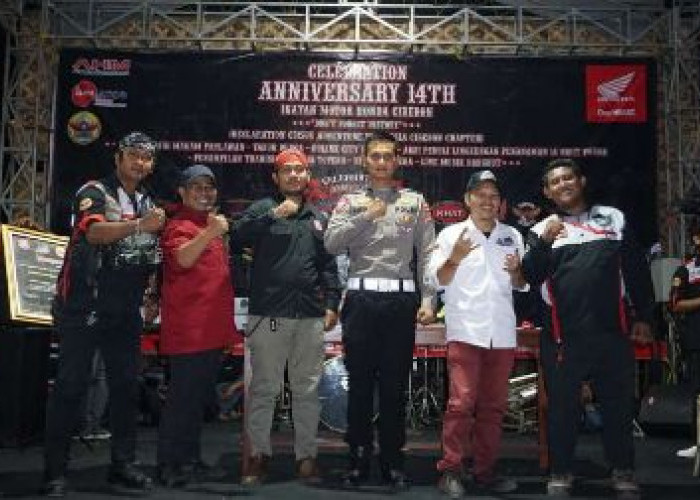 Ikatan Motor Honda Cirebon Rayakan Anniversary ke-14 dengan Bakti Sosial Kepahlawanan  