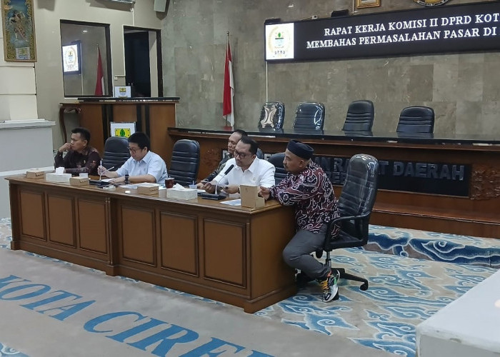 Komisi II DPRD Kota Cirebon Terima Aspirasi Pedagang Pasar