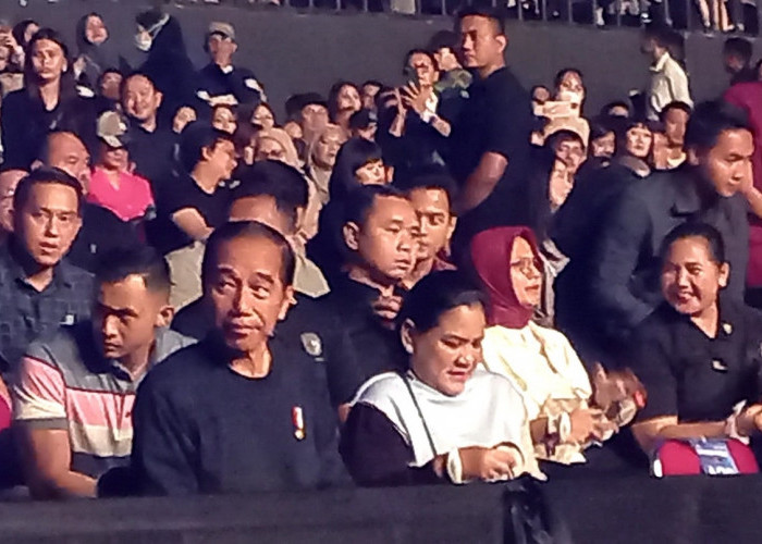 Jokowi - Iriana Nonton Konser NOAH di Ancol, Dibuka dengan Lagu Topeng