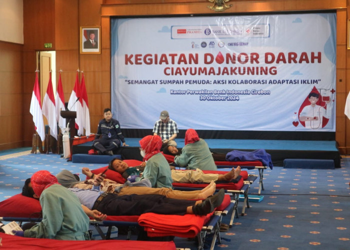 Ribuan Masyarakat Ciayumajakuning Ikuti Donor Darah