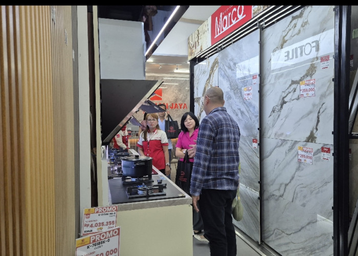 Tampil Mewah dan Modern, Granit serta Sanitary Canggih Bangunan Jaya Cirebon Diburu Konsumen