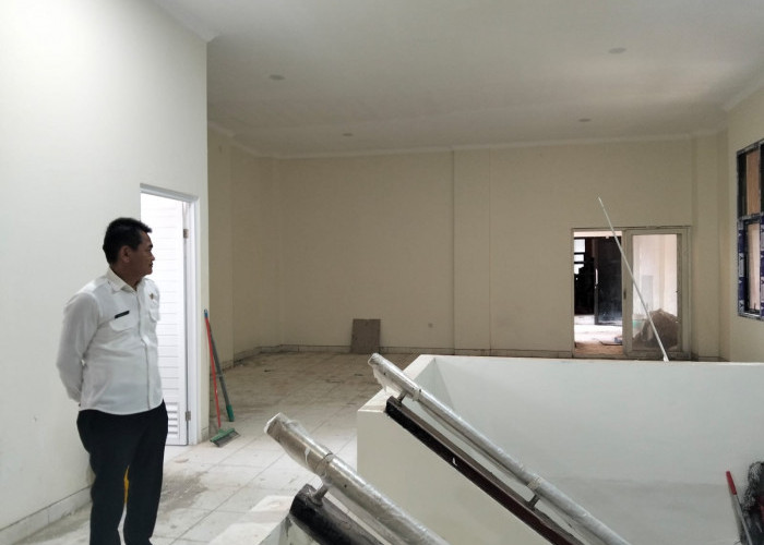 Pasca Kerusuhan! Renovasi Gedung DPRD Kabupaten Cirebon Hampir Rampung, Progres Capai 95 Persen