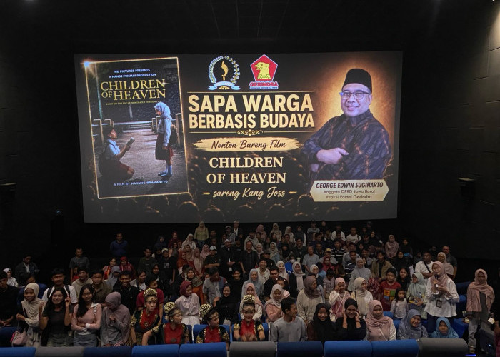 Sapa Warga Berbasis Budaya, George Edwin Sugiharto Ajak Nobar Film Children Of Heaven