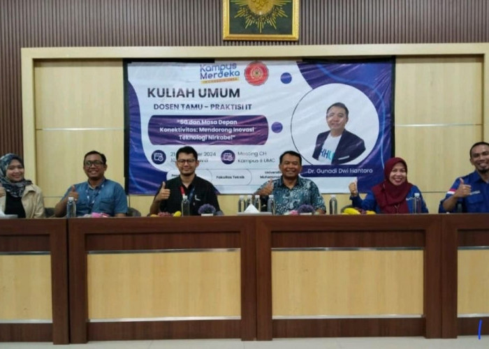 Telkom Isi Kuliah Umum di Universitas Muhammadiyah Cirebon