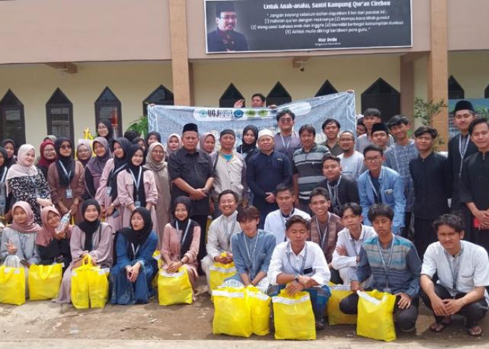 FEB UGJ Gelar Baksos di Ponpes Kampung Quran Cirebon