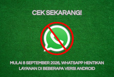 Mulai 8 September 2026, HP Ini Sudah Tidak Bisa Lagi Pakai WhatsApp, Cek HP yang Anda Pakai Sekarang!