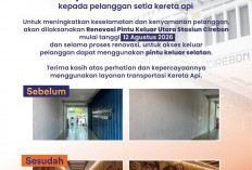 Tingkatkan Kenyamanan Pelanggan, KAI Daop 3 Cirebon Renovasi Fasilitas Stasiun Cirebon