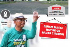 Besok! Bergerak Sehat, 2 Umrah Menanti: Senam Masal HUT Ke-26 Radar Cirebon Bersama Dahlan Iskan