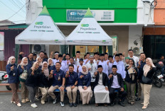 Resmi Tempati Kantor Baru, Pegadaian Syariah Cirebon Gelar Santunan