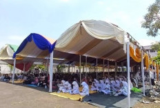 Ratusan Pelajar Ikuti Palimanan Pendidikan Bersholawat, Semangat Kemerdekaan dan Maulid Nabi Berpadu
