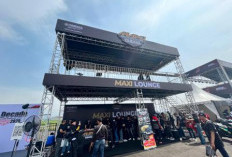 Kolaborasi Satu Dekade MAXI YAMAHA & PROSTREET, Sulap Lapangan Terbang Jadi Arena Adu Kecepatan