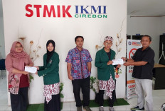 Mahasiswa STMIK IKMI Cirebon Raih Juara 3 Nasional NBPC-8 di Lombok