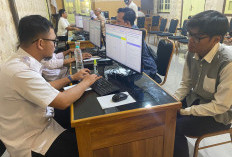 Membludak  Peserta Seleksi Wawancara Pelatihan Vokasi Batch 4 Disnaker Kota Cirebon