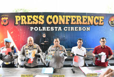 Polresta Cirebon Ungkap 11 Kasus Kejahatan, 14 Tersangka Diamankan