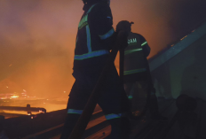 Rumah Nining di Kuningan Ludes Terbakar, Kerugian Ratusan Juta