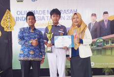 Edward J Said Sabet Juara 1 Matematika OMI 2026 Kabupaten Cirebon