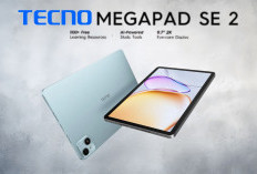 TECNO MEGAPAD SE 2: Tablet Rp3 Jutaan yang Bisa Bantu Belajar dengan AI