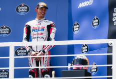 Veda Ega Tolak Alkohol di Podium Moto3 Brasil, Tuai Pujian dan Bikin Bangga Indonesia