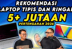 7 Rekomendasi Laptop di Kisaran Harga 5 Jutaan Plus, Gaming Lancar Kombinasi RAM 16 GB dan Ryzen 5 7430U