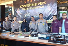 70 Tersangka, Ini Kasus yang Diungkap Polres Kuningan di 2026, Narkoba hingga Curanmor