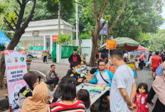 Polresta Cirebon Bakti Sosial Kesehatan dan Pengobatan Gratis di CFD Sumber