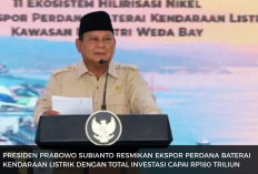 Ekspor Perdana Baterai Kendaraan Listrik Dimulai, 11 Proyek di Maluku Utara Tembus Rp180 Triliun