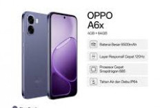 OPPO A6x Meluncur: HP Baterai Raksasa 6.500 mAh dengan Harga Menggoda, Solusi Daya Tahan Ekstrem