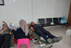 107 Pendaftar, KAI Daop 3 Cirebon Berhasil Kumpulkan 78 Kantong Darah