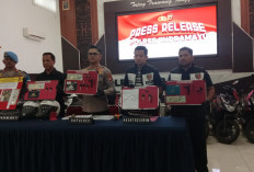 Ops Jaran Lodaya 2026, Polres Indramayu Ringkus 9 Pelaku Curanmor dan Amankan 9 Motor Curian