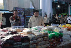 214 Ton Narkoba Disita, 65 Ribu Tersangka Ditangkap, Menandai Setahun Presiden Prabowo