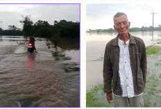 Banjir Parah Rendam Dusun Cimuncang Majalengka: Akses Utama Lumpuh, 50 Hektare Sawah Terendam