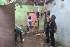 Babinsa Pekalipan Laksanakan Kerja Bakti Persiapan Rehab Rutilahu