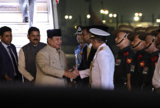 Prabowo Tiba di India, Disambut Upacara Kehormatan Jelang KTT BRICS ke-18