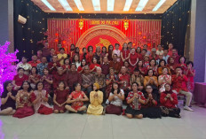 Komunitas Senam HAQI Kota Cirebon Rayakan Imlek, Perkuat Kebersamaan Lintas Etnis dan Agama