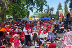 PGRI Ranting TK Harjamukti Giatkan Jalan Sehat Keluarga, Gandeng Kelurahan Kecapi dan Libatkan Ribuan Warga