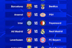Catat! Ini Jadwal Lengkap 16 Besar Liga Champions 2026 dan Jam Tayangnya