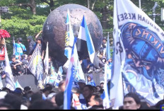 Lautan Biru Pawai Juara Panca Takhta Persib Bandung