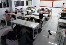 Sirene Meraung, Siswa Tiarap dan Berlari! SMAN 3 Cirebon Uji Sekolah Tangguh Bencana 