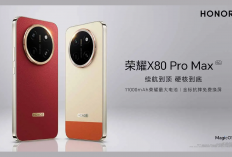 Honor X80 Pro Max Resmi Meluncur, Bawa Layar Super Terang 10.000 Nits Siap Tantang HP Flagship