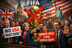FIFA Ditekan! Parlemen Inggris Tolak AS Jadi Tuan Rumah Piala Dunia 2026