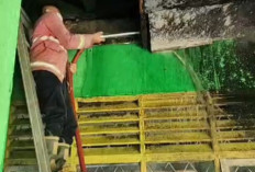 Jelang Lebaran, Laboratorium Komputer SMPN 1 Gempol Terbakar, Diduga Akibat Korsleting