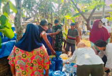 Sumur Warga Mengering, Kodim Kuningan Salurkan 4.500 Liter Air Bersih ke Cihanjaro