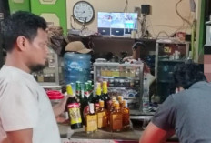 Razia di Kecamatan Beber, Arjawinangun, dan Pabuaran Polresta Cirebon Sita Puluhan Botol Miras