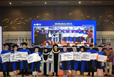 IPB Cirebon Wisuda 491 Lulusan, Apresiasi 10 Wisudawan Terbaik