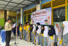 SD Negeri Larangan 1 Lantik Pengurus Osis 