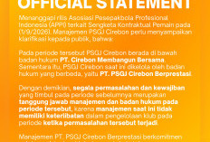 Nama PSGJ Cirebon Masuk Sorotan APPI, Manajemen Baru Buka Suara soal Kontrak Pemain