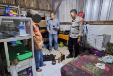 Operasi Pekat Polsek Lemahabang Sita 25 Botol Ciu di Cipeujeuh Wetan