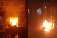 Diduga Overheat Picu Kebakaran Pabrik Briket di Cirebon, Api Melahap Area Produksi